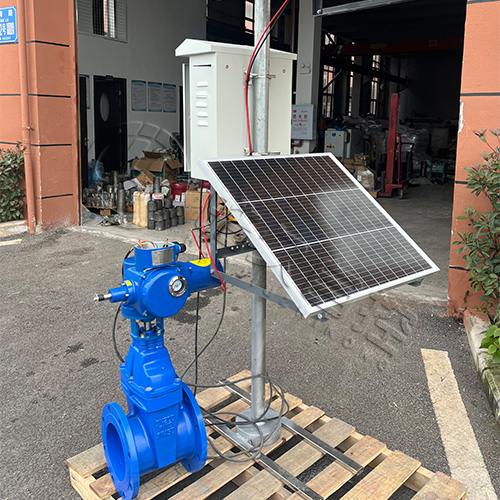 桂林皓久 Z945X-16Q免布线太阳能电动闸阀 农业灌溉 支持远程智能控制